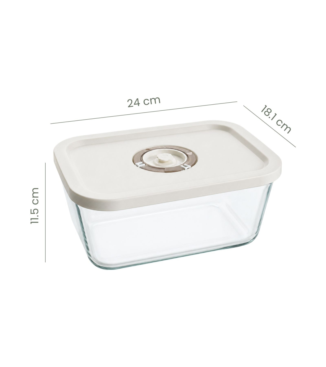 Caserola de vidare din sticla Kali Home [5]