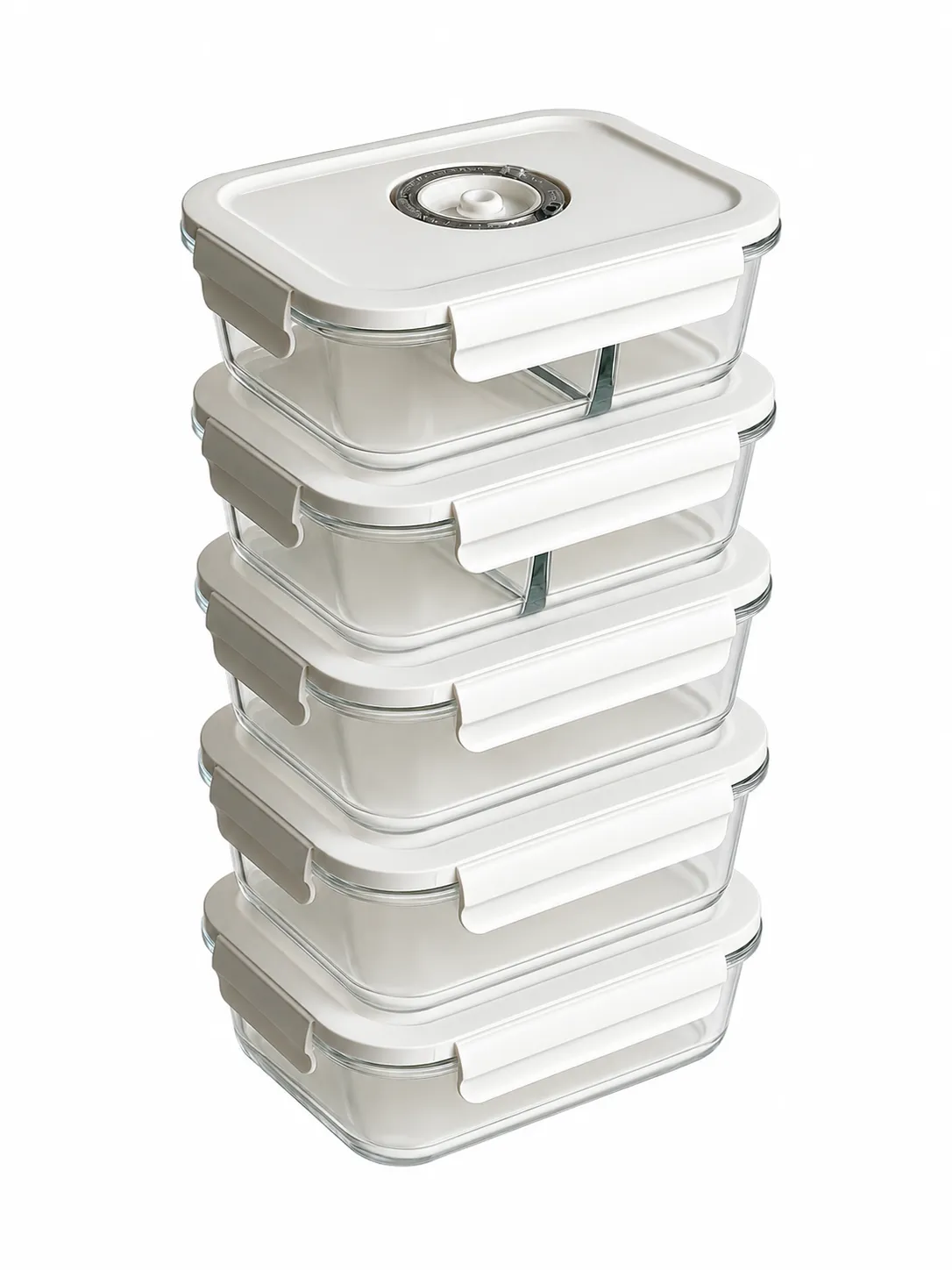 Seturi caserole si pungi de vidare - Set Week Prep - 5 caserole cu vidare Kali Home