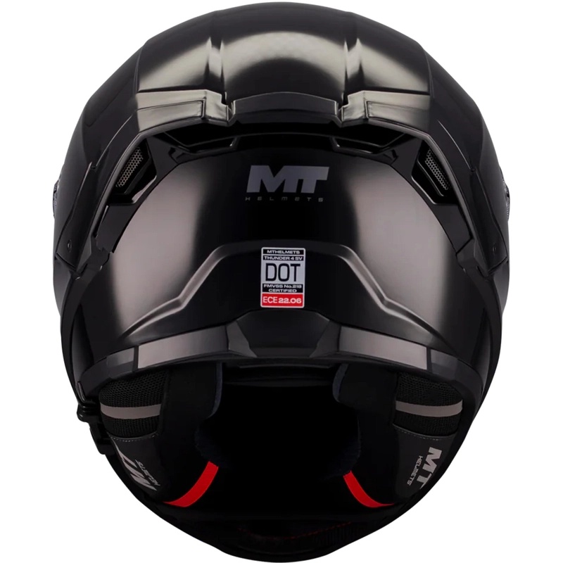 Casca integrala MT Thunder 4 SV Pure A1 negru lucios (ochelari soare integrati) [5]