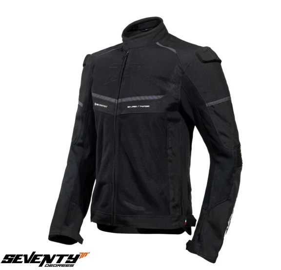 ECHIPAMENTE - Geacă moto textil Seventy Degrees SD-JR60 Thunder Negru