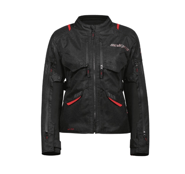 Geacă moto Seventy Degrees all season SD-JT67 Tanami Negru/roșu [7]