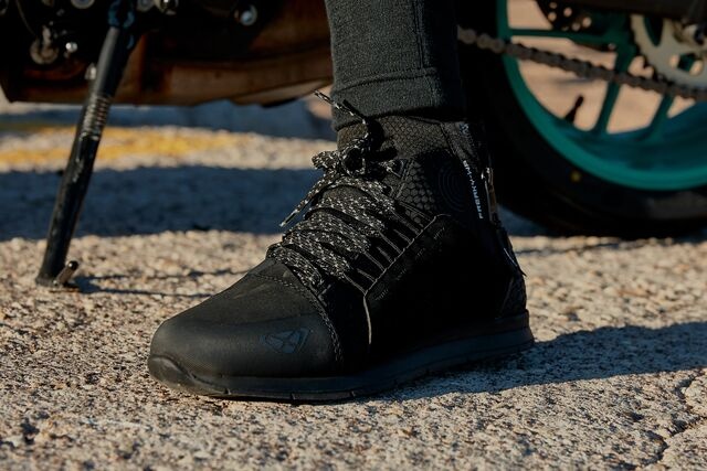 Ghete moto Ixon Freaky WP LS, femei, urban, all-season - negru impermeabile [4]