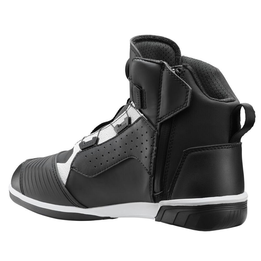 Ghete moto Ixon Vyper WP MS, bărbați, urban/roadster, all-season - negru/alb impermeabile [3]