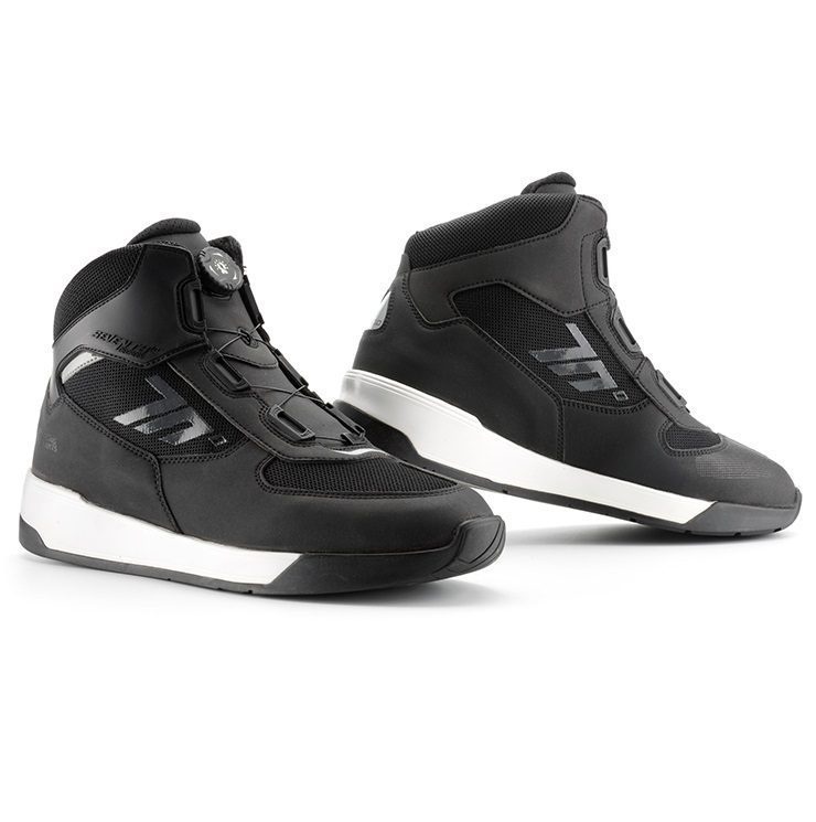 ECHIPAMENTE - Ghete moto Urban Unisex Seventy Degrees SD-BC10 negru/gri