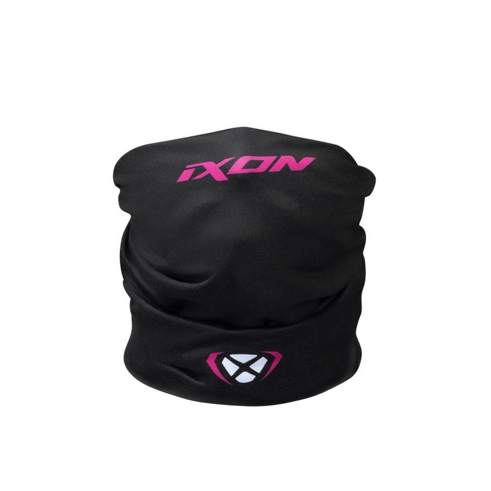 CASUAL - Guler moto Ixon Void MS, all-season - negru/alb/fuchsia