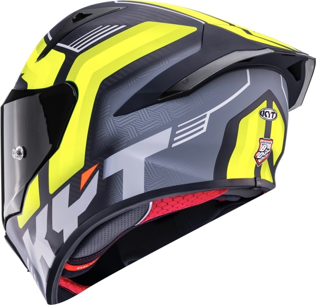 KYT R1R CARBON ACCELERATOR YELLOW [7]