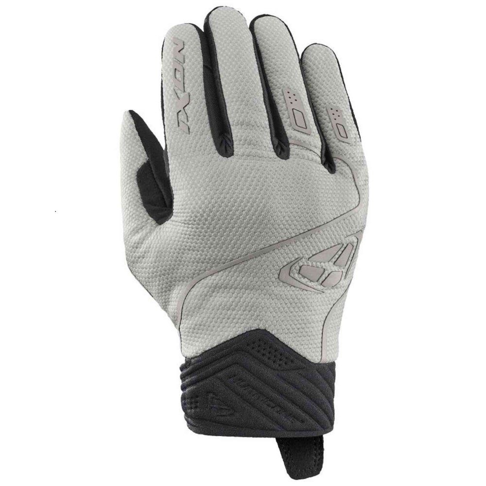 ECHIPAMENTE - Mănuși moto Ixon Hurricane 2 MS, bărbați, roadster, vară - greige (gri); degete tactile