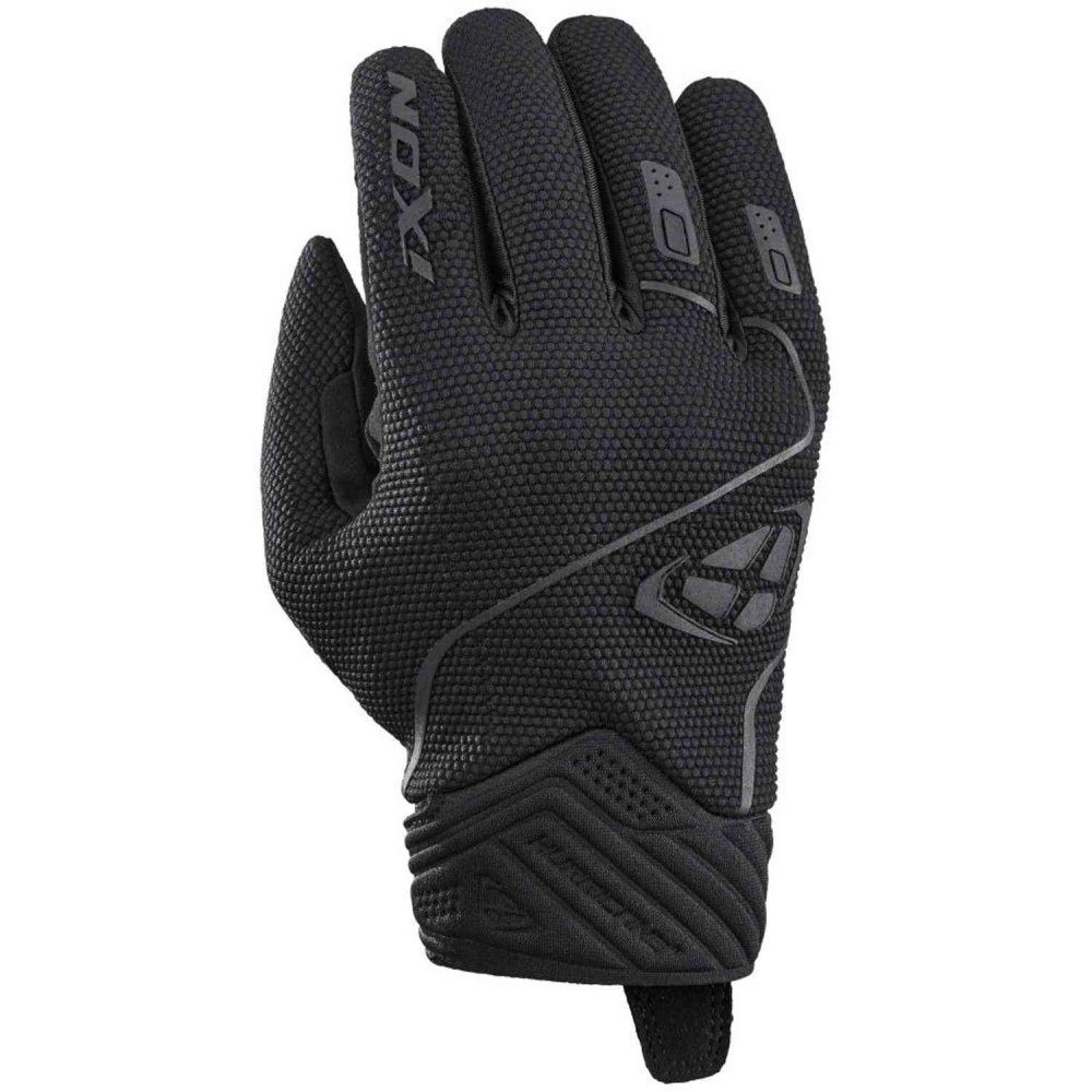 ECHIPAMENTE - Mănuși moto Ixon Hurricane 2 MS, bărbați, roadster, vară - negru; degete tactile