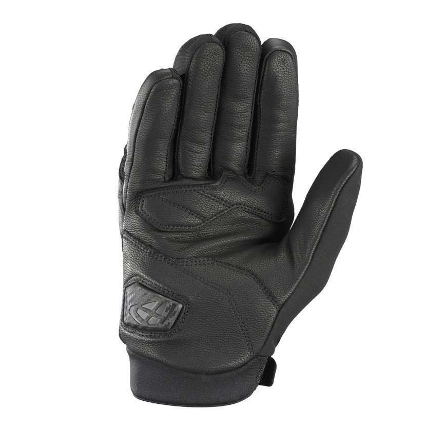 Mănuși moto Ixon Rise Air 2 MS, bărbați, piele/textil, roadster, vară - negru/alb; degete tactile [2]