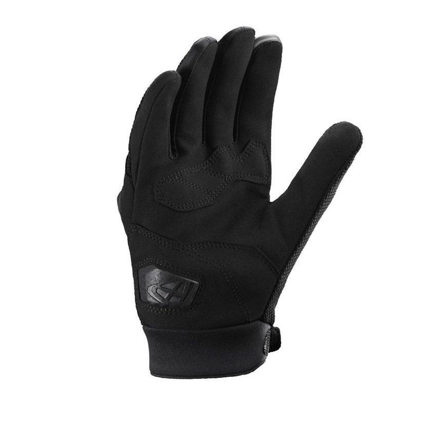 Mănuși moto Ixon Rise TX MS, bărbați, textil, roadster, vară - negru; degete tactile [2]