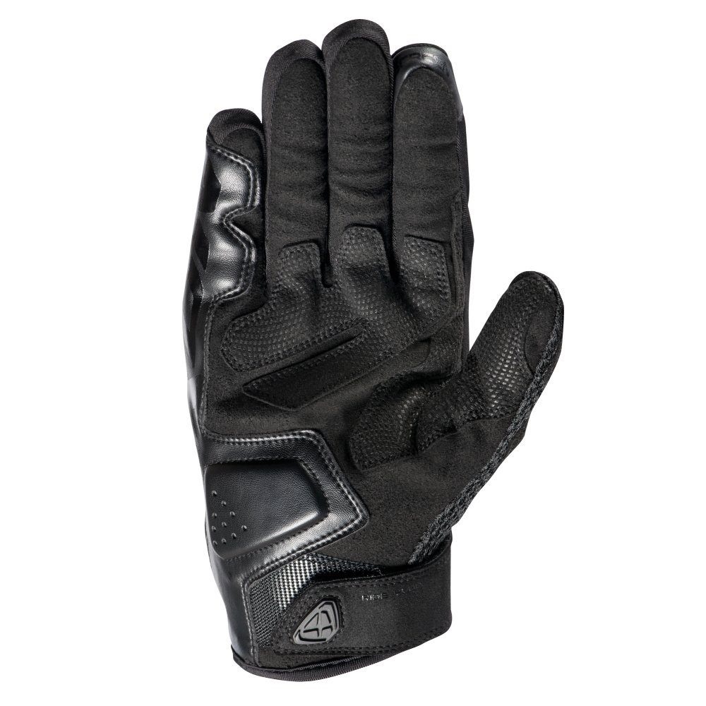 Mănuși moto Ixon RS2 MS, bărbați, textil/piele, roadster, vară - negru; degete tactile [2]