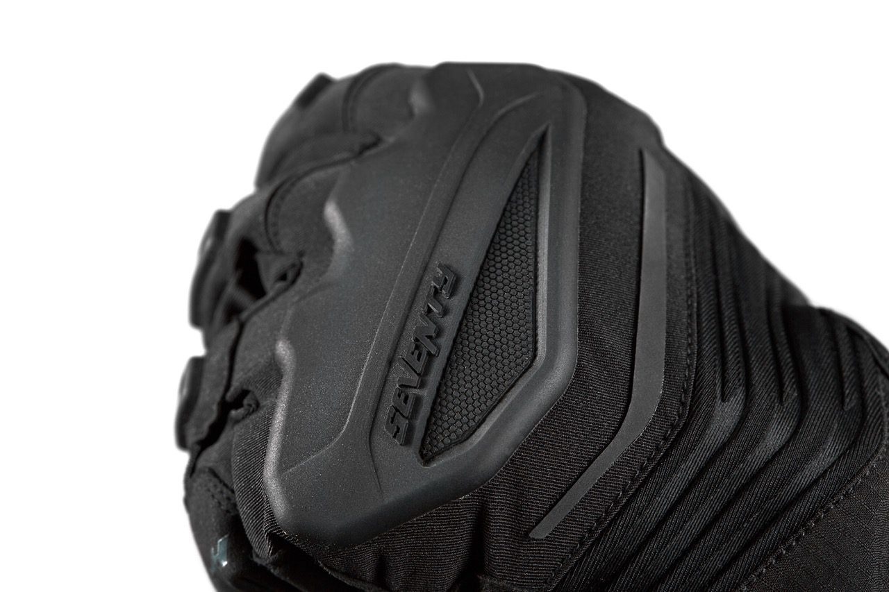 Mănuși moto bărbați Touring/Adventure iarnă Seventy Degrees SD-T13 Aspen Light negru/roșu - WinterTex [3]