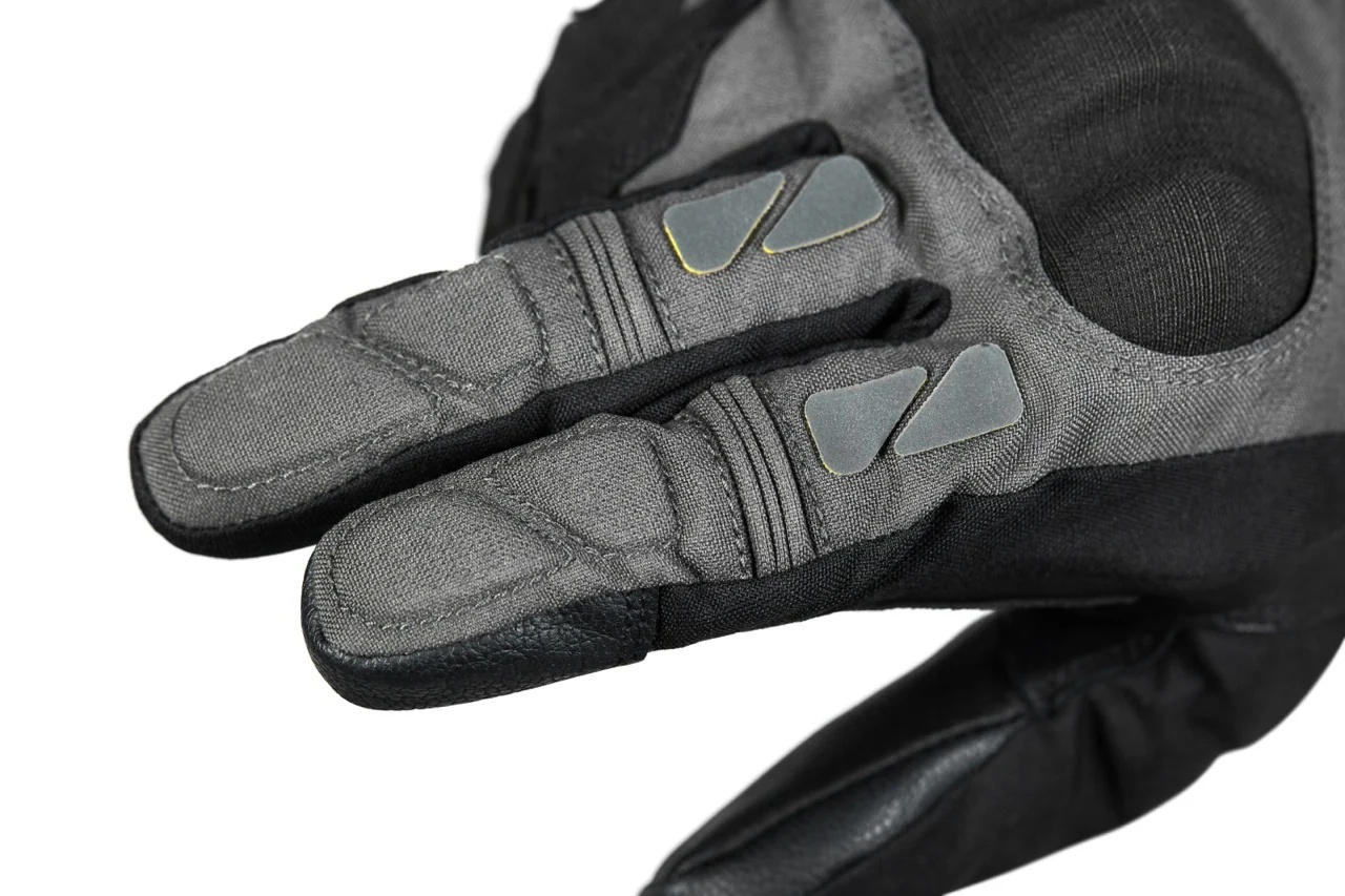 Mănuși moto bărbați Touring/Adventure iarnă Seventy Degrees SD-T55 Atak - negru/galben [3]
