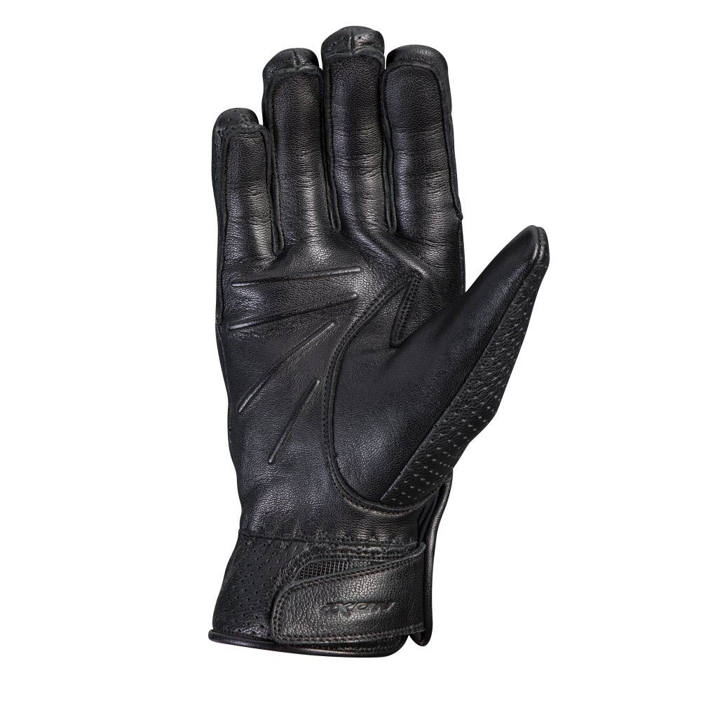 Mănuși moto Ixon RS Nizo Air MS, bărbați, piele, urban/heritage, vară - negru; degete tactile [2]