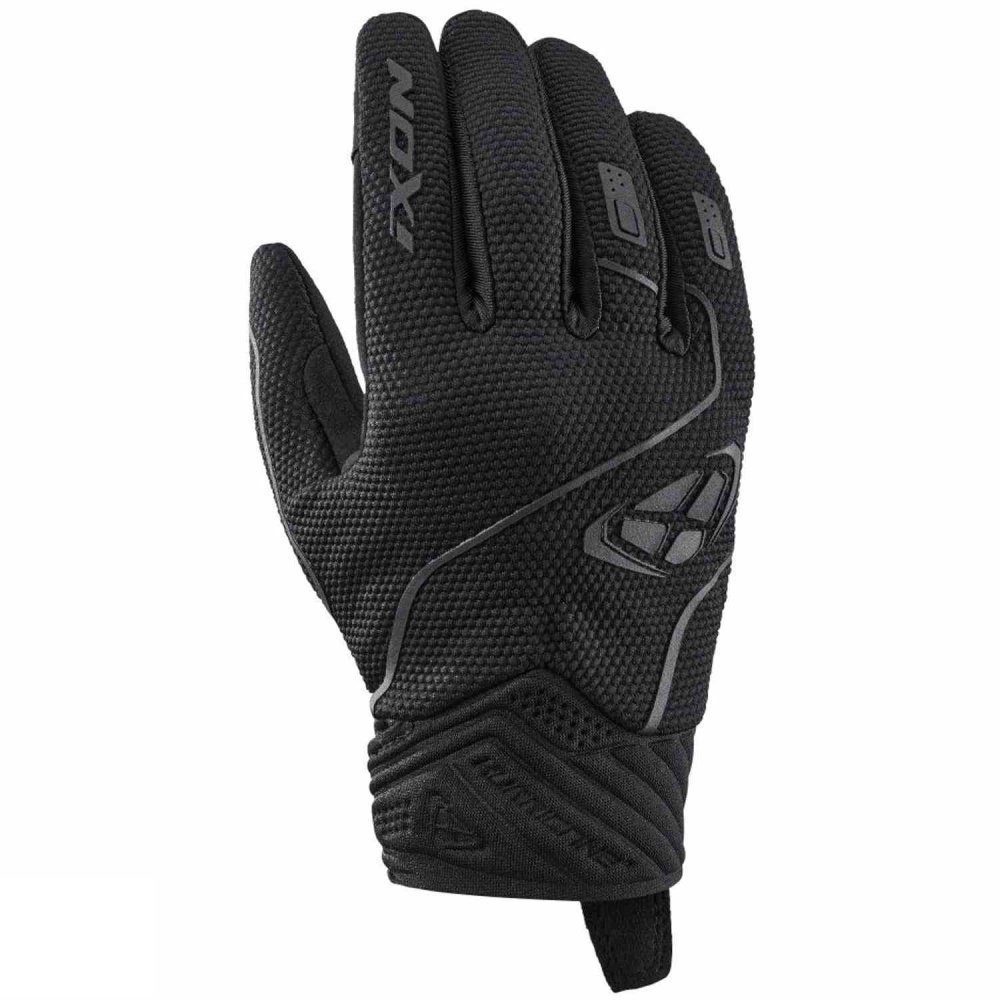 ECHIPAMENTE - Mănuși moto Ixon Hurricane 2 LS, femei, roadster, vară - negru; degete tactile