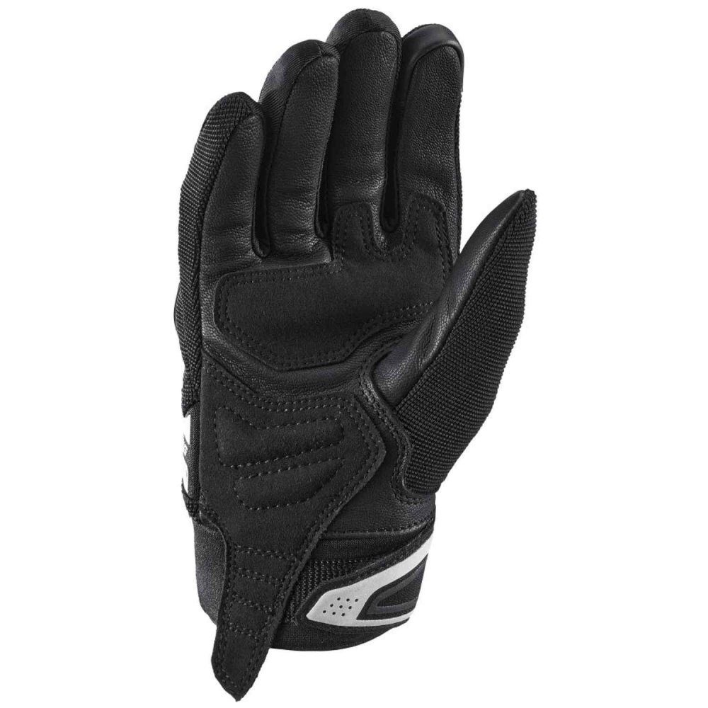 Mănuși moto Ixon MIG 2 LS, femei, textil/piele, roadster, vară - negru/alb; degete tactile [2]