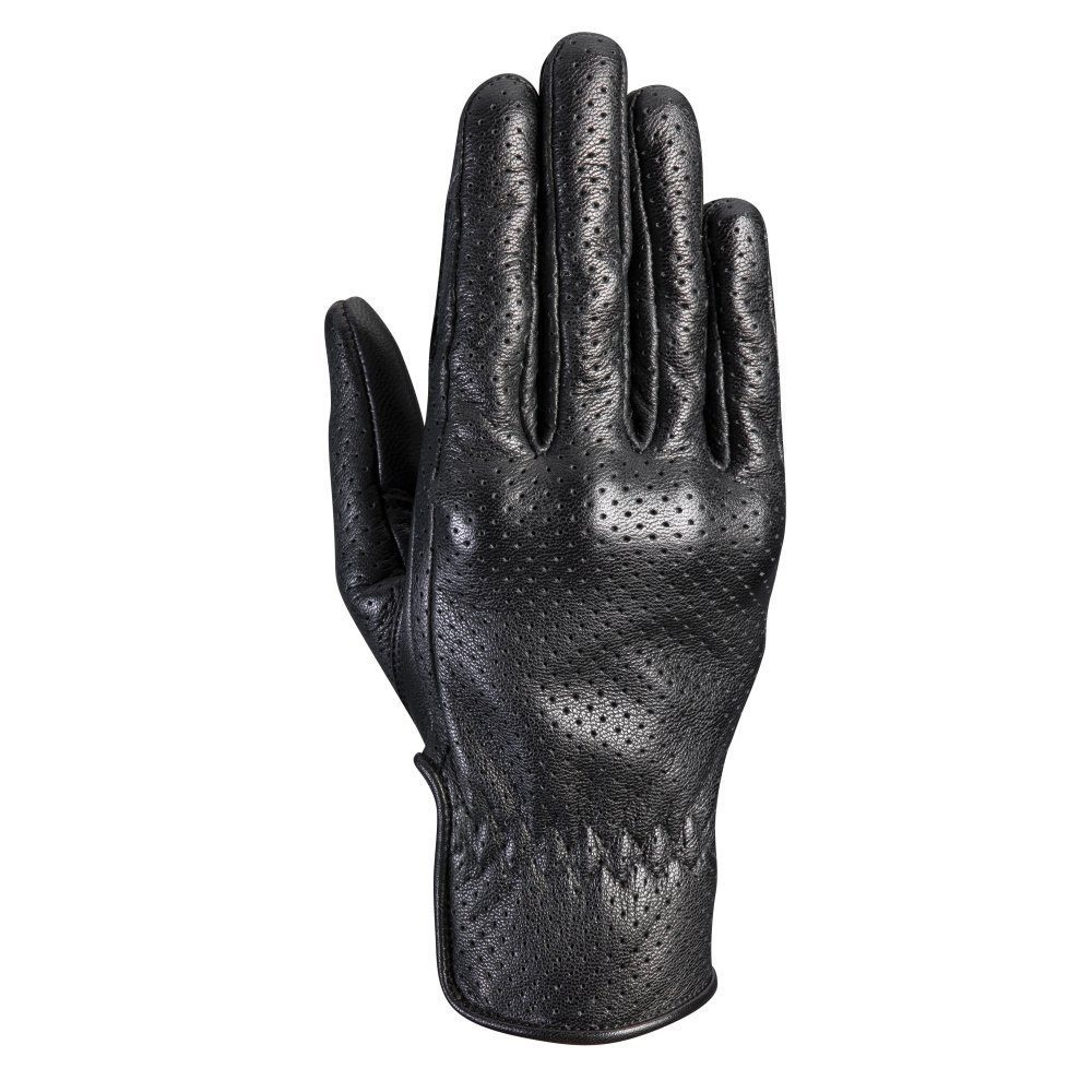 ECHIPAMENTE - Mănuși moto Ixon RS Nizo Air LS, femei, piele, urban/heritage, vară - negru; degete tactile
