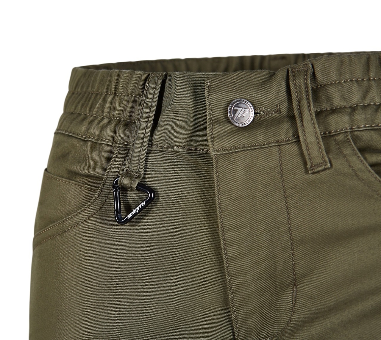 Pantaloni moto bărbați Urban Seventy Degrees SD-PC24 Teide Cargo verde forest [5]
