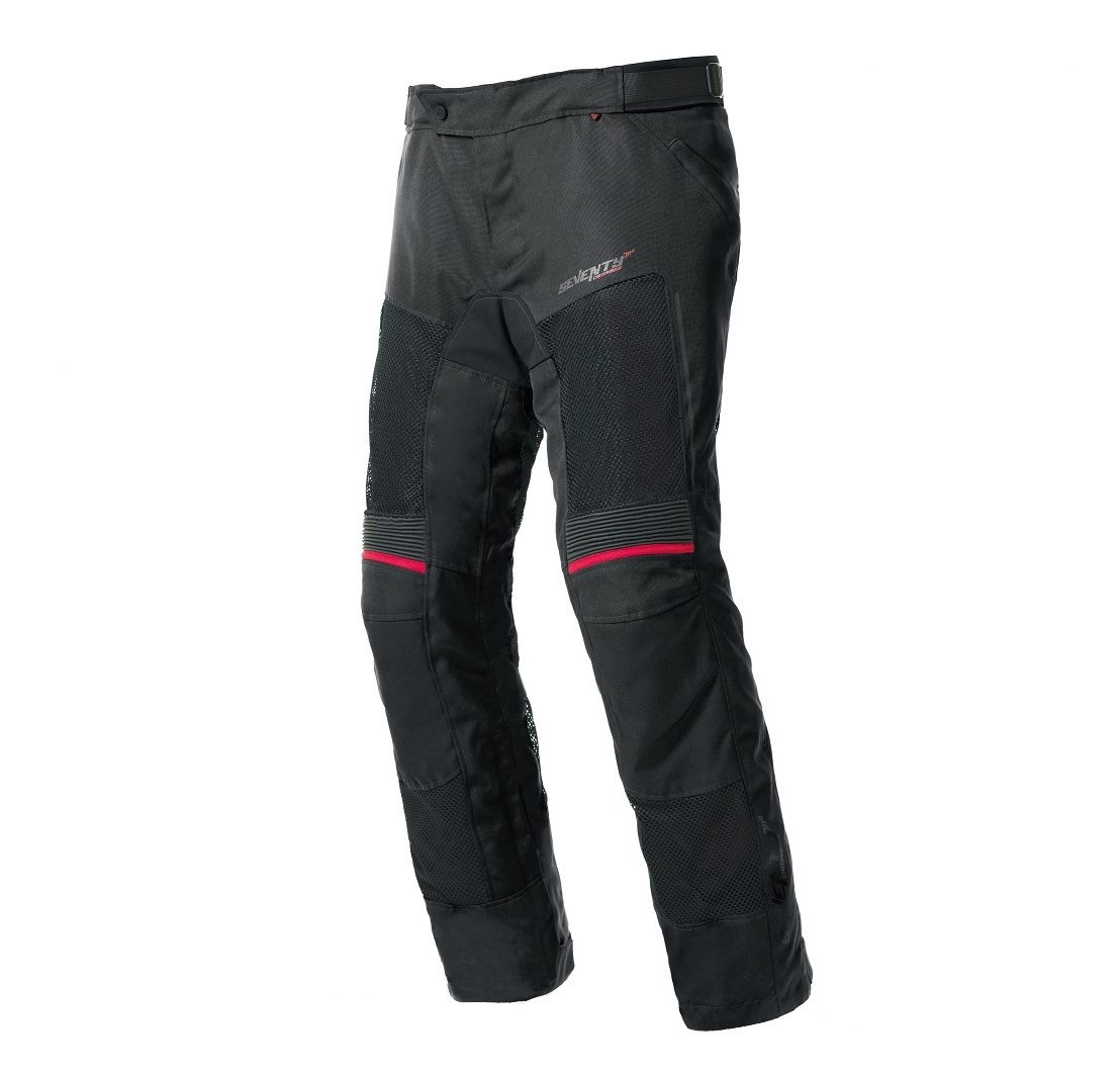 ECHIPAMENTE - Pantaloni moto Touring unisex Seventy Degrees vară SD-PT22 negru