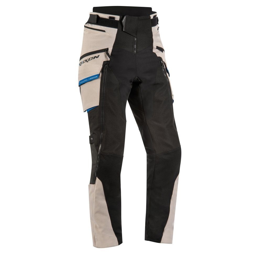 ECHIPAMENTE - Pantaloni moto Ixon Ragnar MS, bărbați, touring/adventure, all-season - negru/antracit/gri