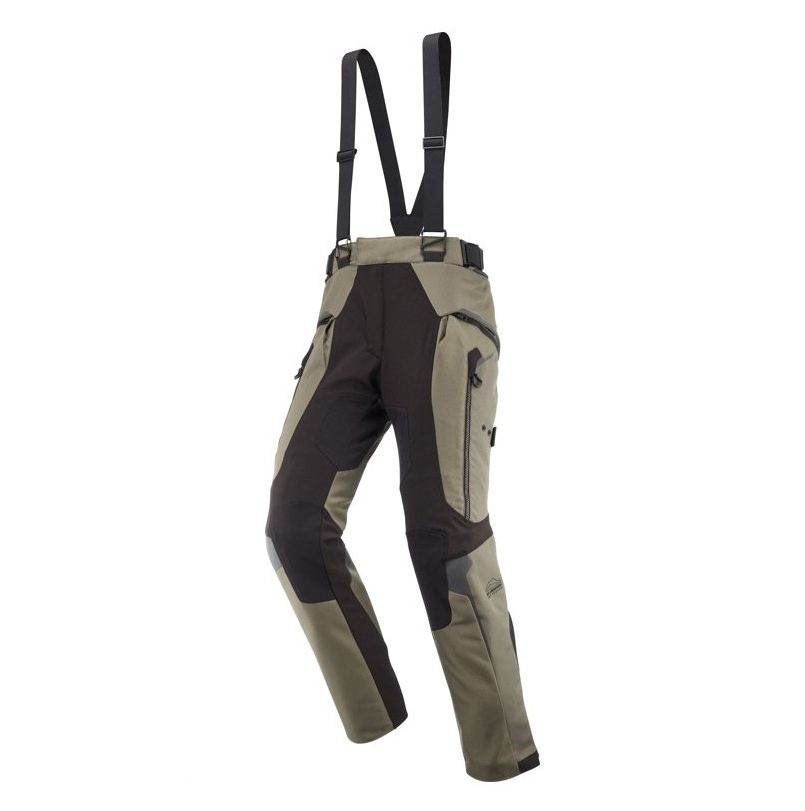 ECHIPAMENTE - Pantaloni moto Ixon Odin MS, bărbați, touring/adventure, all-season/vară - khaki/negru