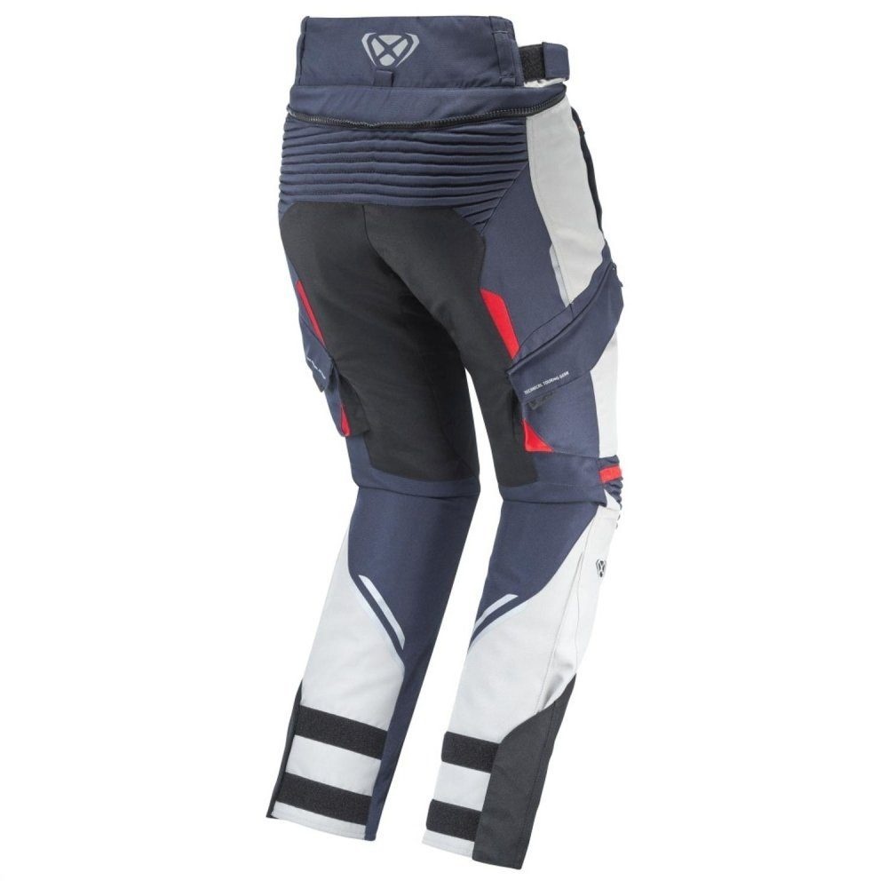 Pantaloni moto Ixon Midgard MS, bărbați, touring/adventure, all-season - gri/navy/negru [2]