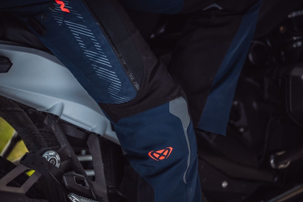 Pantaloni moto Ixon Odin LS, femei, touring/adventure, all-season/vară - navy (albastru)/negru/roșu [4]