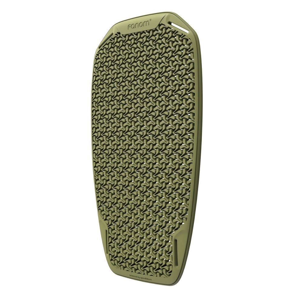 Protecție spate moto Ixon FANOM BFB 1 (Level 1), unisex - khaki [2]
