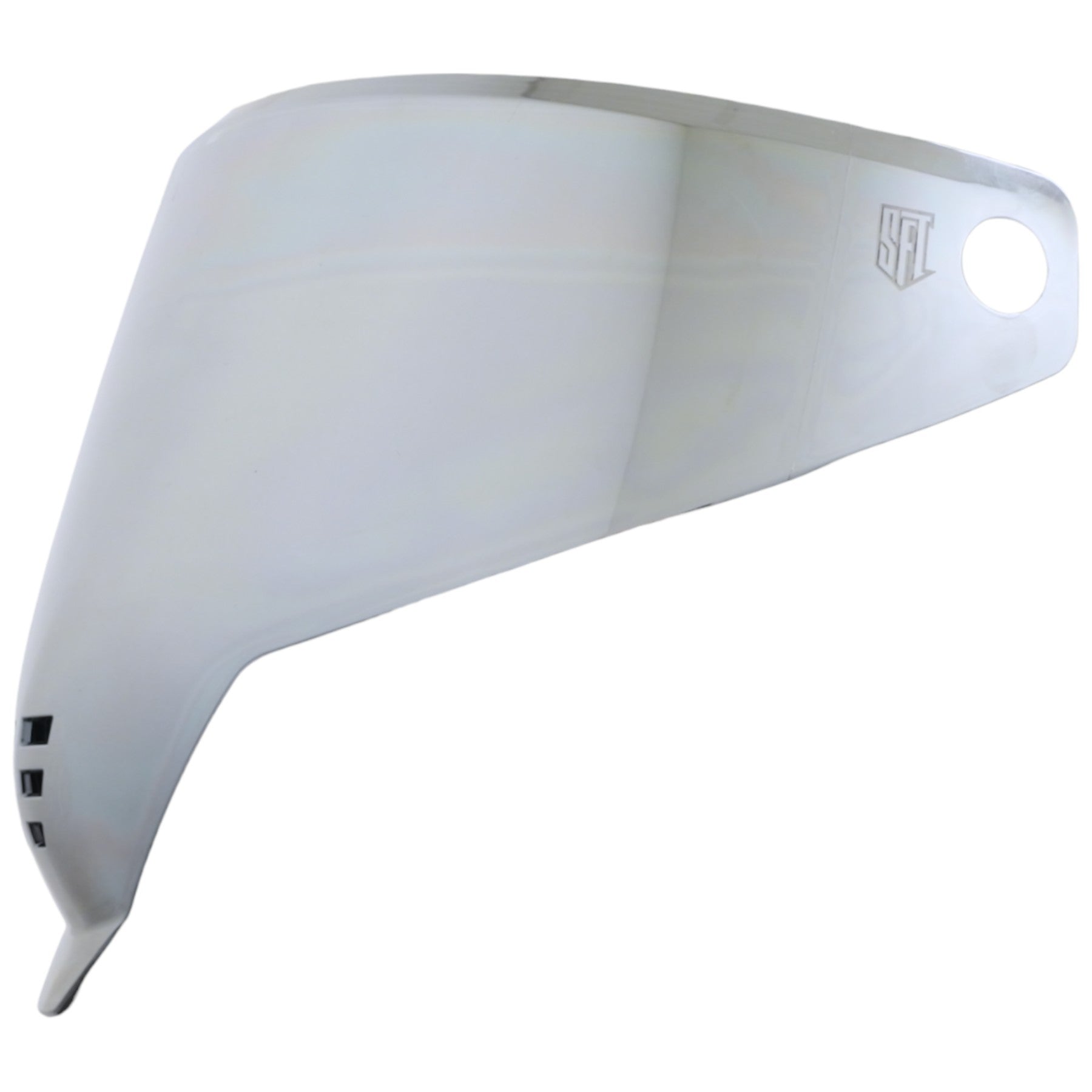 CĂȘTI - Viziera casca moto SFT FlatOut Chrome Visor