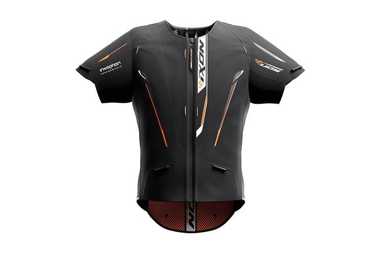 Vestă airbag moto Ixon IX-Airbag U05, unisex - negru/portocaliu [3]