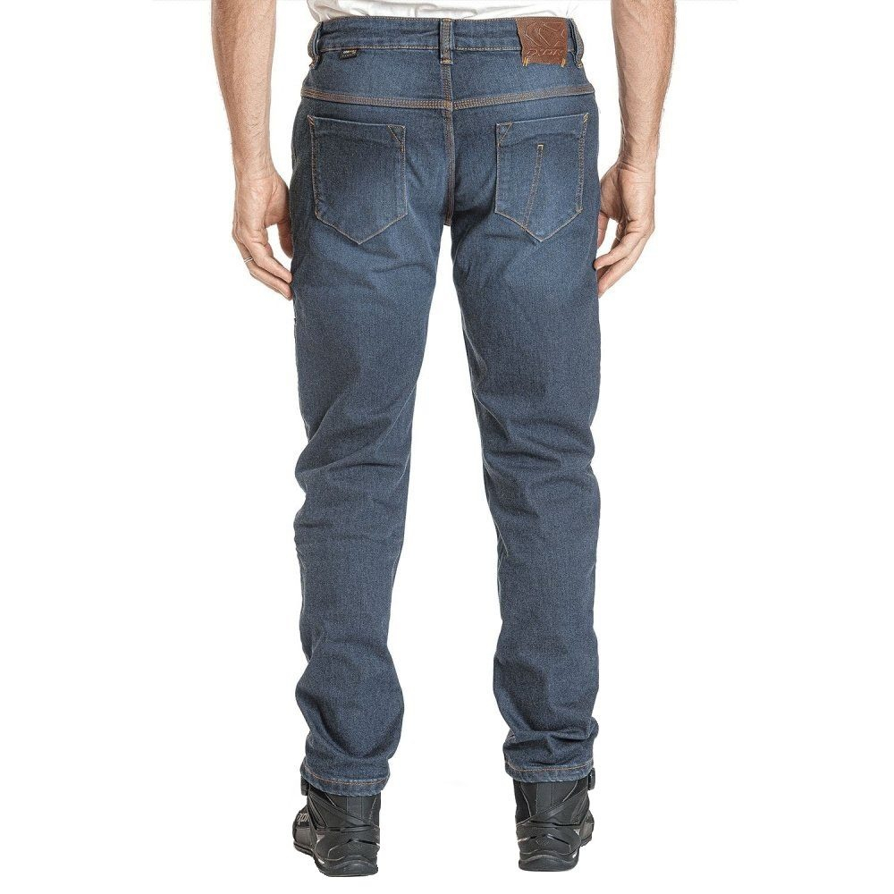 Blugi moto Ixon Alex, bărbați - albastru aqua Cordura Denim [2]