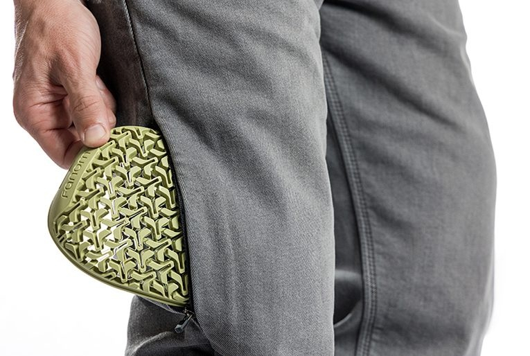 Blugi moto Ixon Alex, bărbați - gri Cordura Denim [3]