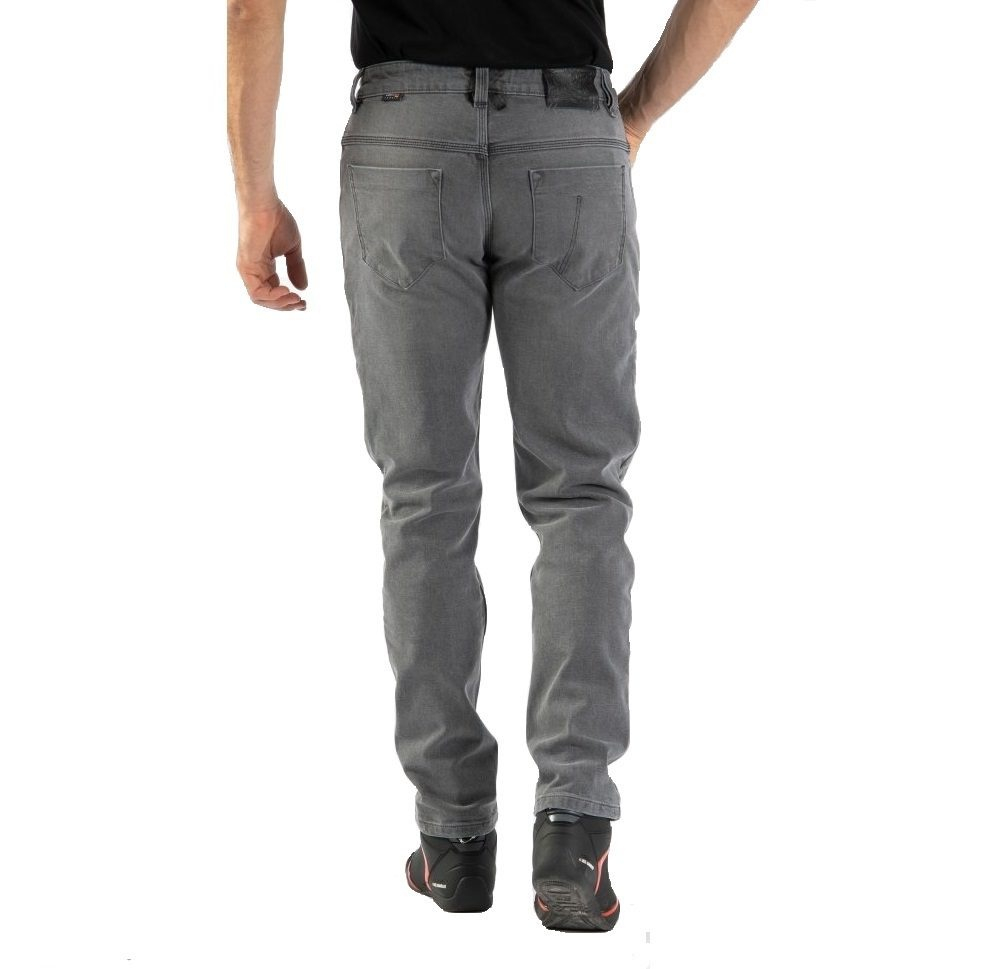 Blugi moto Ixon Alex, bărbați - gri Cordura Denim [2]