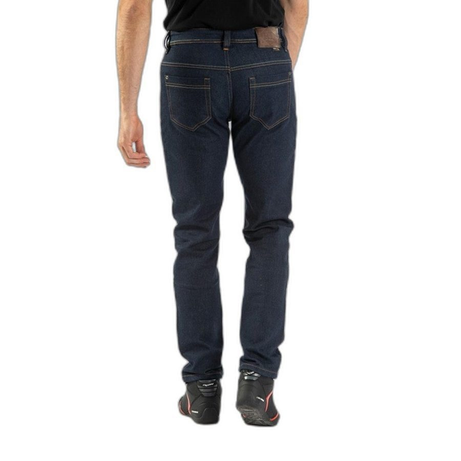 Blugi moto Ixon Kevin, bărbați - albastru inchis Cordura Denim; CE AA [2]