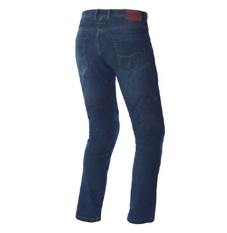 Blugi moto bărbați Seventy Degrees SD-PJ14 tip Slim fit albastru [2]