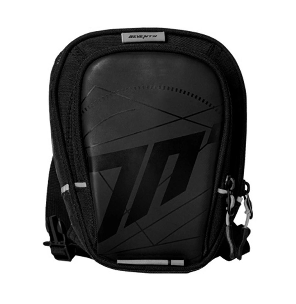 Borsetă moto de picior Seventy Degrees SD-TL1 - negru/alb [2]