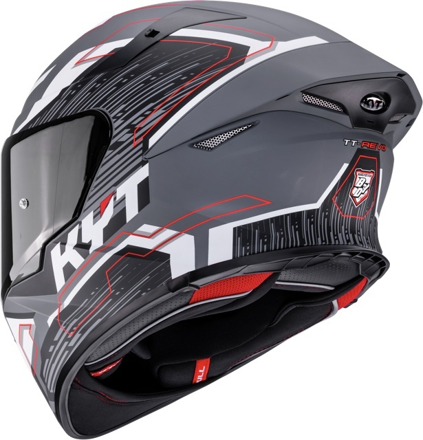 Casca integrala KYT TT-REVO SPEEDING MATT GRL GREY/BLK ECE 22.06 [7]