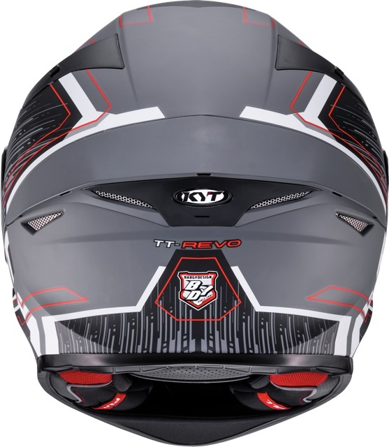 Casca integrala KYT TT-REVO SPEEDING MATT GRL GREY/BLK ECE 22.06 [6]