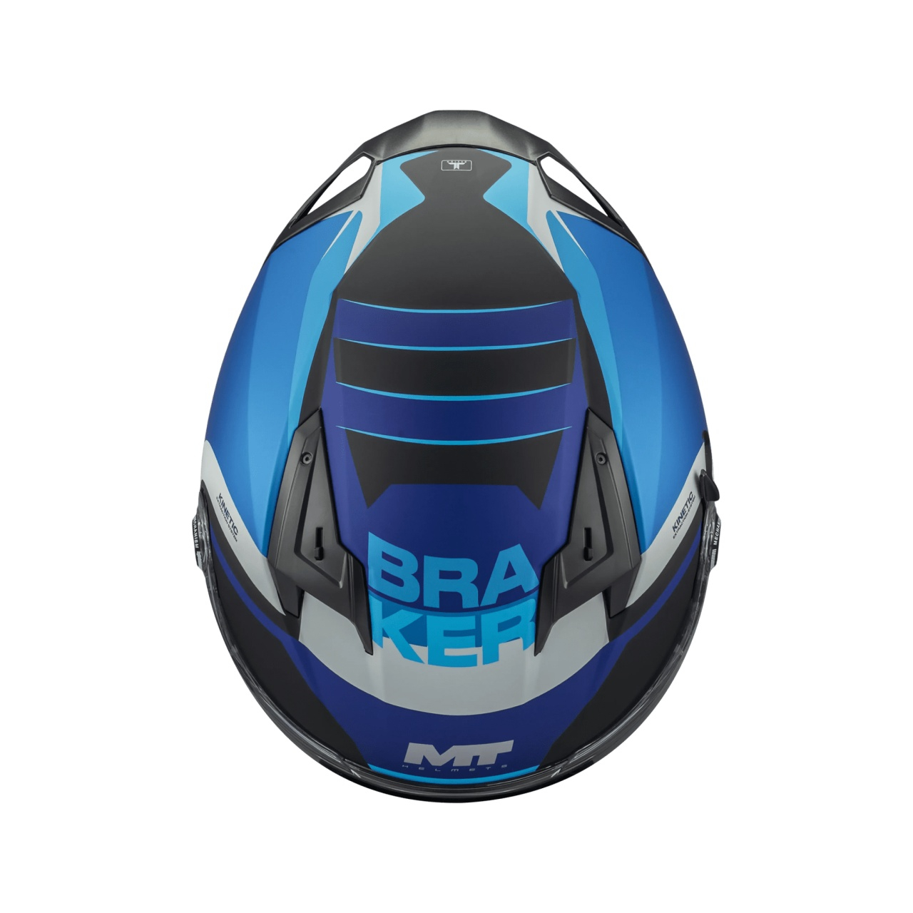 Cască moto integrală MT Braker SV Inception B7 albastru mat cu ochelari de soare integrați - vizieră MT-V-28B - DKS435 - SHARP 5 stele [3]