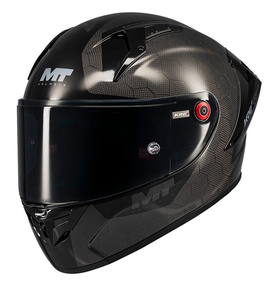 Cască moto integrală MT KRE+ S Pure Carbon A1 negru lucios - carbon 100% - omologare FIM - ECE 22.06 [2]