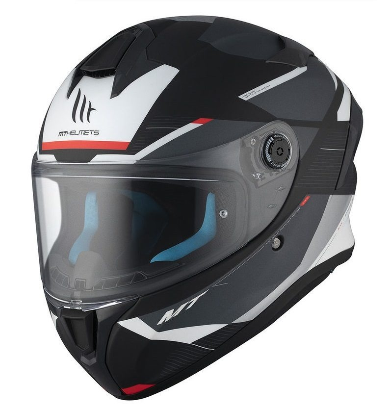 Cască moto integrală MT Targo S Kay B2 gri mat - ECE 22.06 - vizieră MT-V-14B [4]