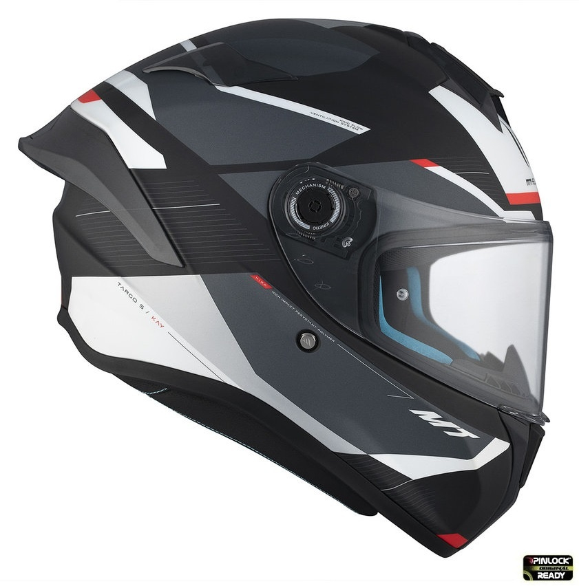 Cască moto integrală MT Targo S Kay B2 gri mat - ECE 22.06 - vizieră MT-V-14B [2]