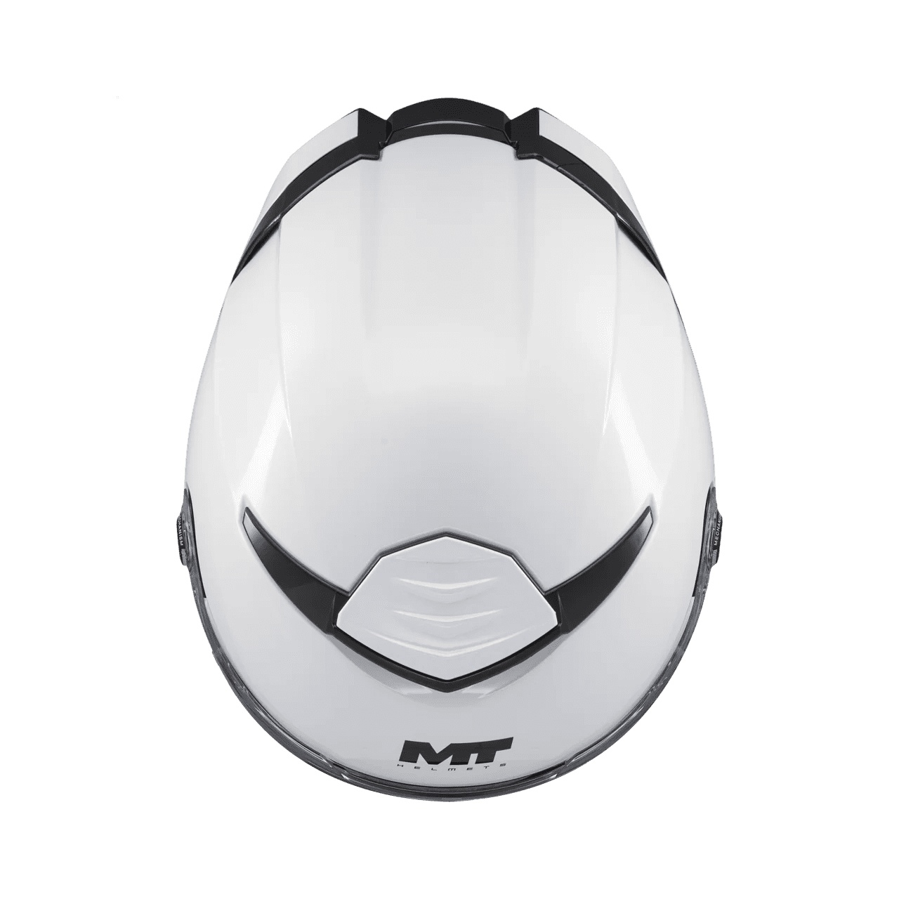 Cască moto integrală MT Thunder 4 SV Pure A0 alb lucios cu ochelari de soare integrați [3]