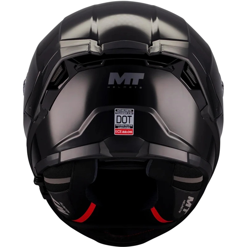 Casca integrala MT Thunder 4 SV Pure A1 negru lucios (ochelari soare integrati) [5]
