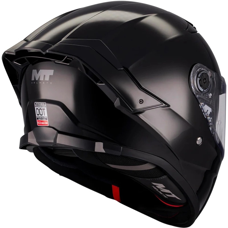 Casca integrala MT Thunder 4 SV Pure A1 negru lucios (ochelari soare integrati) [4]