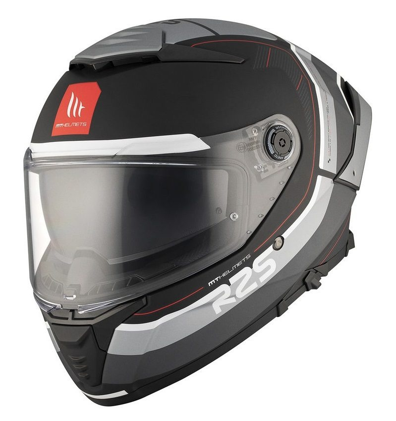 Casca integrala MT Thunder 4 SV R25 B2 negru/gri mat (ochelari soare integrati) [4]