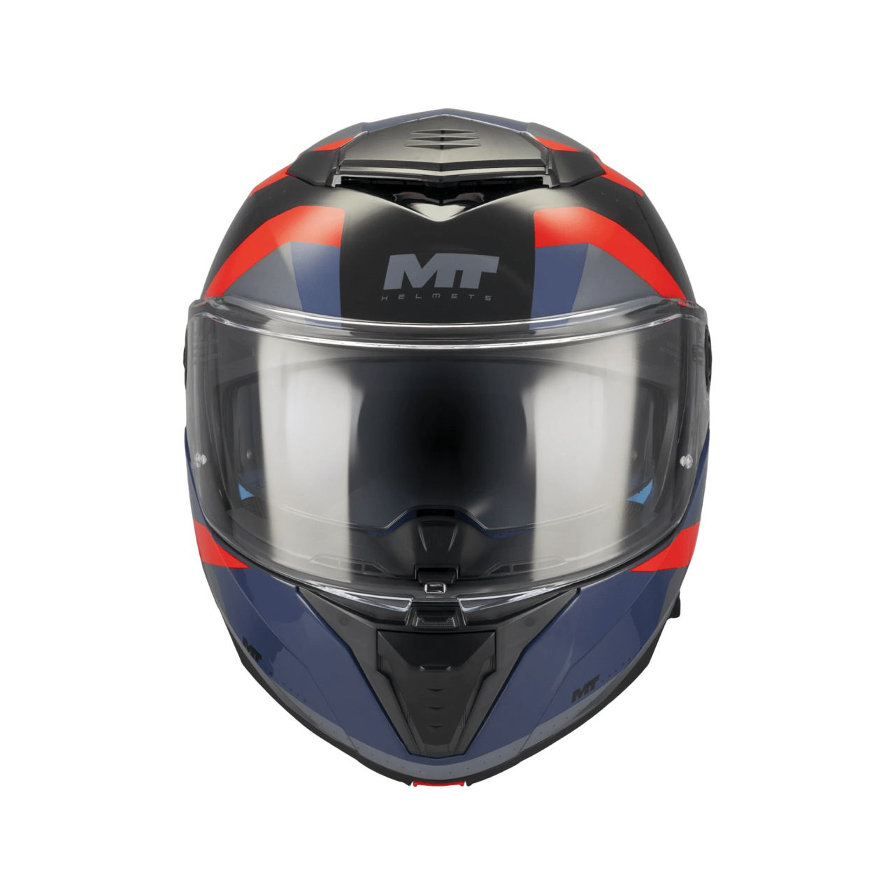 Cască moto modulară MT Atom 2 SV Dexter B15 roșu/albastru lucios cu ochelari de soare integrați cu Pinlock 70 inclus - vizieră MT-V-35 [3]