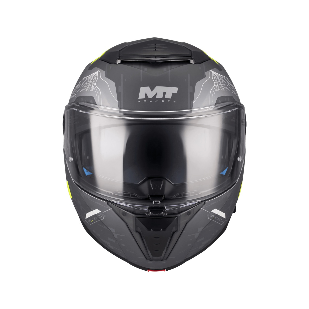 Cască moto modulară MT Atom 2 SV Highlands E2 gri mat cu ochelari de soare integrați cu Pinlock 70 inclus - vizieră MT-V-35 [3]