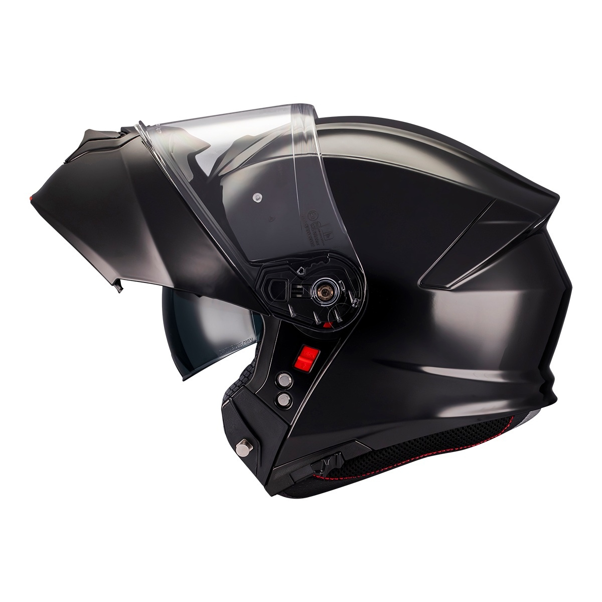 Cască moto flip-up MT Genesis SV Pure A1 negru lucios [8]