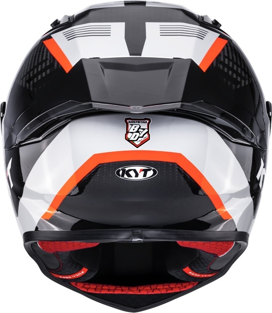Cască moto integrală KYT R1R CARBON ZONE ORANGE [6]